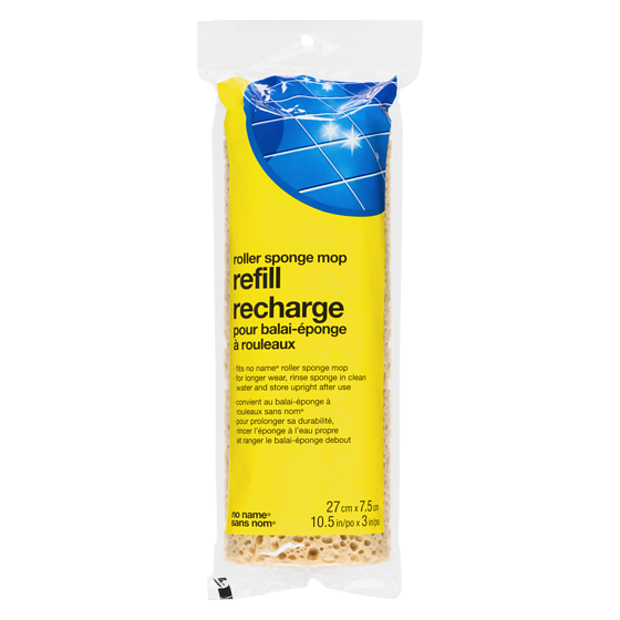 No Name Roller Sponge Mop Refill 1 ea, $10.50/1ea