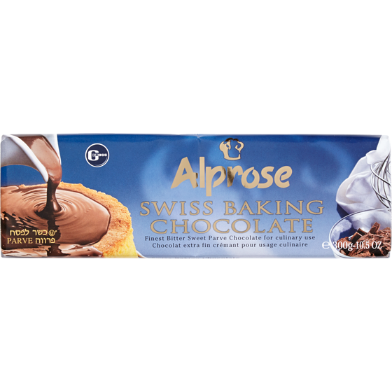 Gross & Co. Chocolat suisse pour cuisson 300 g, 5,66 $/100g
