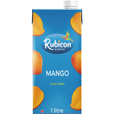 Rubicon Mango Juice 1 l, $0.25/100ml