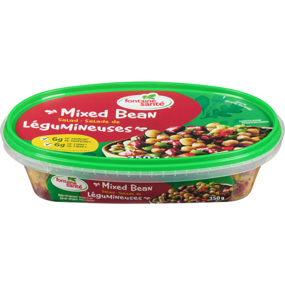 Fontaine Sante Three Bean Salad 350 g, $1.86/100g