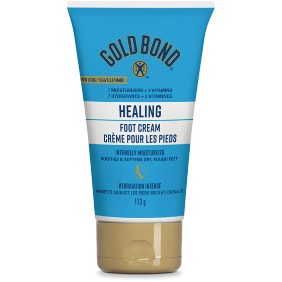 Gold Bond Crème Hydradante pour les pieds, de l'aloès et de la vitamine A, E et C 113 g, 9,28 $/100g