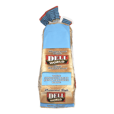 Weston Deli World Pain blanc 900 g, 0,44 $/100g