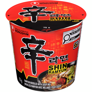 Nong Shim Shin Brand Cup Noodle, Oolongmen Shin 75 g, $1.99/100g