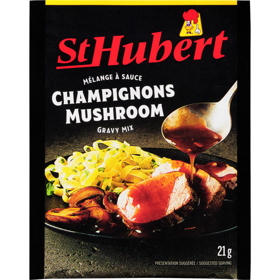 St Hubert Reduced Salt Gravy Mix, Mushroom 21 g, $11.38/100g