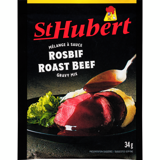 St Hubert Reduced Salt Roast Beef Gravy Mix 34 g, $7.03/100g