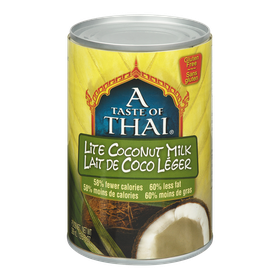 A Taste of Thai Lite Coconut Milk 398 ml, $1.25/100ml