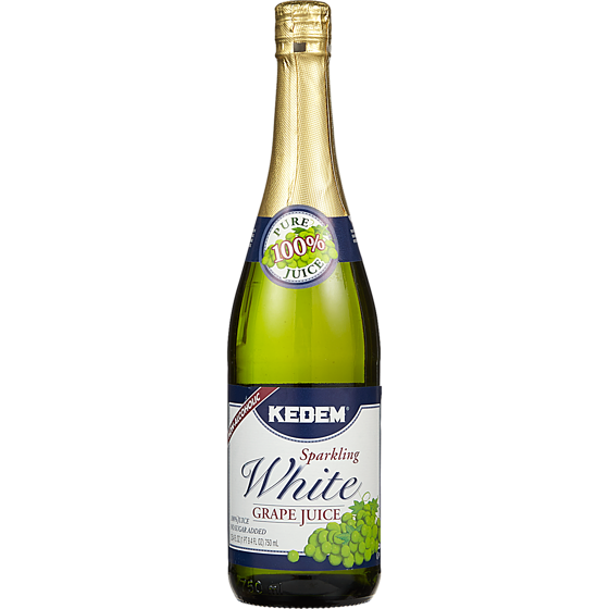 Kedem Kosher Sparkling White Grape Juice 750 ml, $1.20/100ml