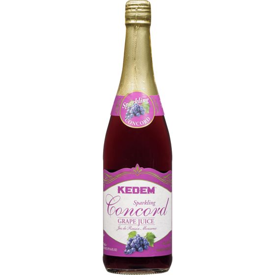 Kedem Kosher Sparkling Concord Grape Juice 750 ml, $0.53/100ml