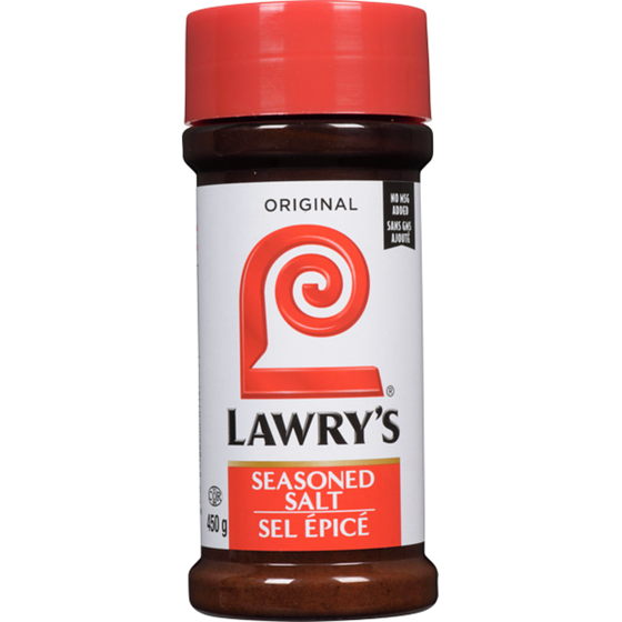 Lawry’s Sel Épicé 450 g, 2,00 $/100g
