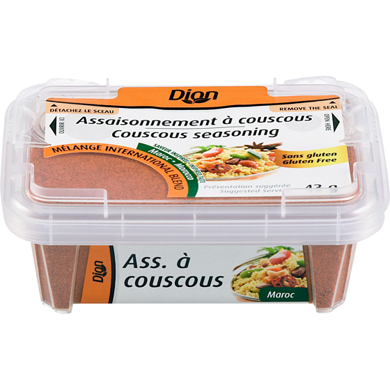 Dion Couscous Spices Mix 43 g, $9.30/100g