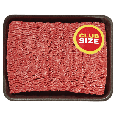 Le Choix du Boucher Bœuf haché format Club 15,87 $/1kg 7,20 $/1lb