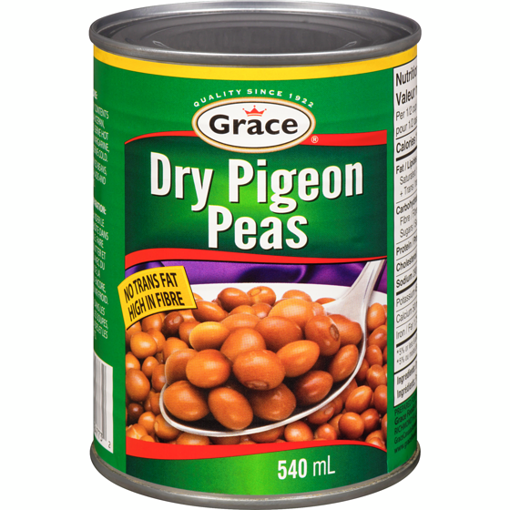 Grace Dry Pigeon Peas 540 ml, $0.52/100ml