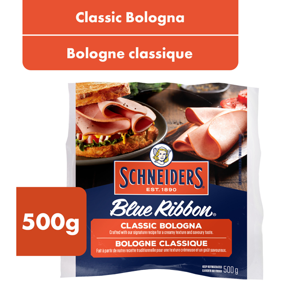 Schneiders Blue Ribbon Classic Bologna 500 g, $16.98/1kg $1.70/100g
