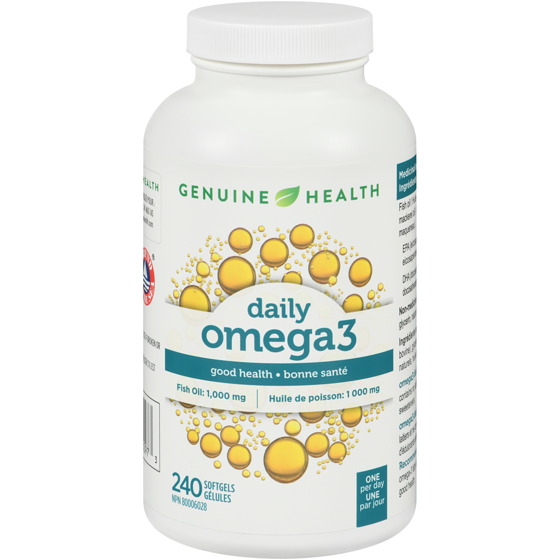 Genuine Health Omega3+, Omega Fish Oil Supplement 240 ea, $0.23/1ea
