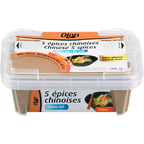 Dion Five Chinese Spices Mix 60 g, $5.83/100g