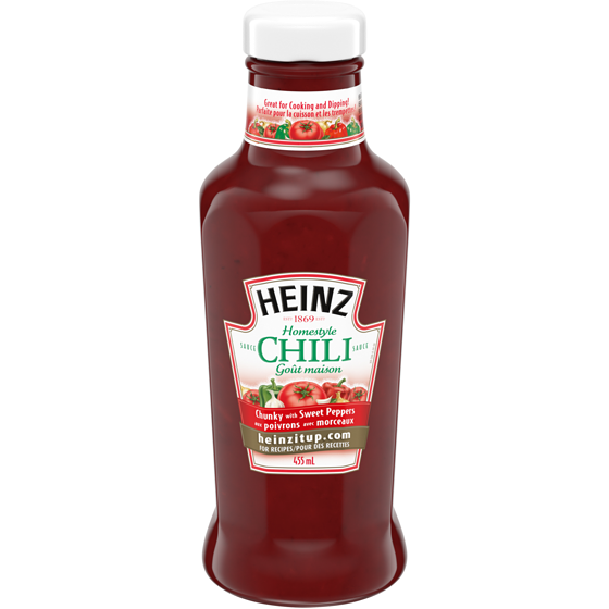Heinz Homestyle Chili Sauce 455 ml, $1.27/100ml