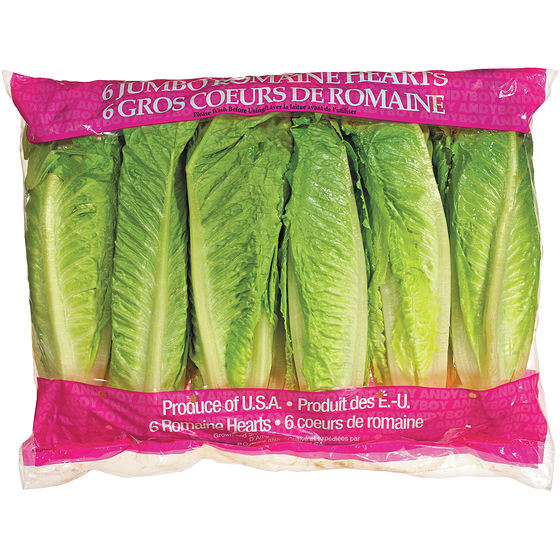 null Cœurs de laitue romaine 6 ea, 1,67 $/1ch