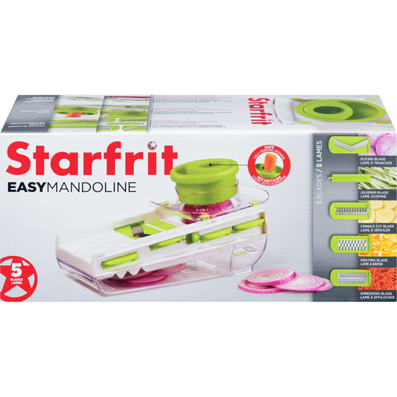 Starfrit Mandoline 4 Blades 1 ea, $26.00/1ea