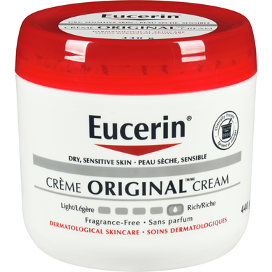 Eucerin Cream, Original      473 ml, $6.36/100g