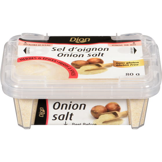 Dion Onion Salt 80 g, $3.75/100g