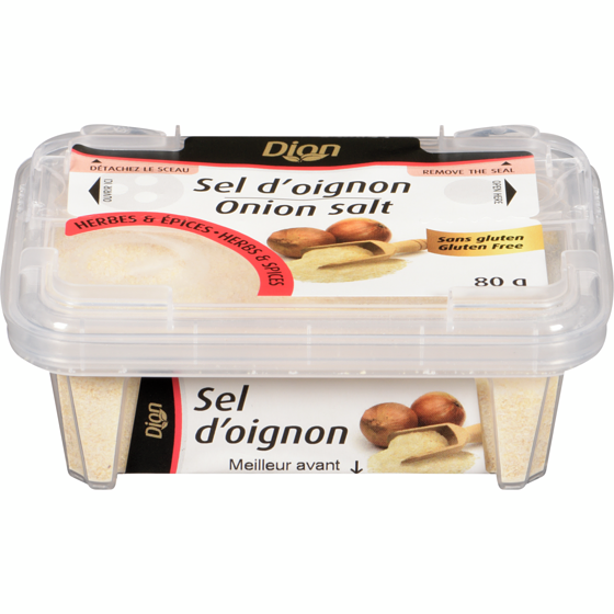 Dion Dion Sel d'oignon  80 g, 4,11 $/100g