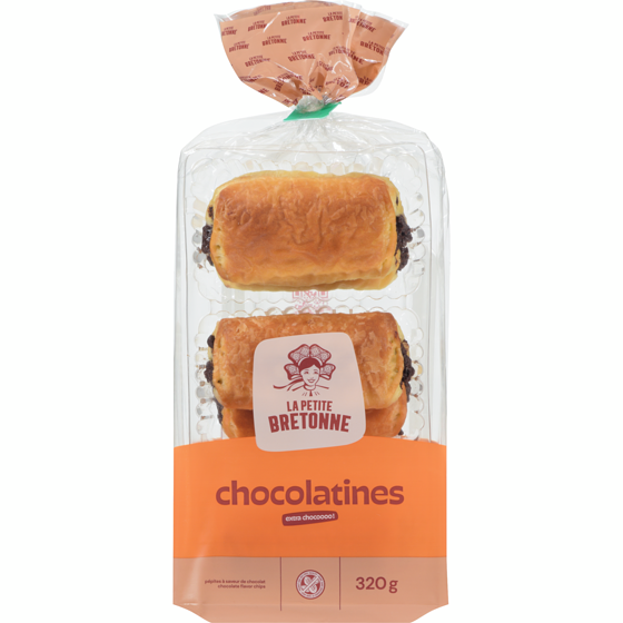 LA PETITE BRETONNE Chocolatines Chocolate Buns 320 g, $1.47/100g