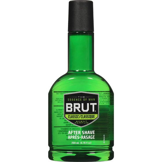 Brut After-Shave       200 ml, $6.00/100ml