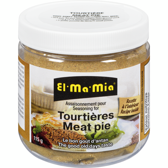 El Ma Mia Épices à tourtière 115 g, 4,77 $/100g