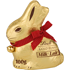GOLD BUNNY Milk Chocolate Easter Bunny