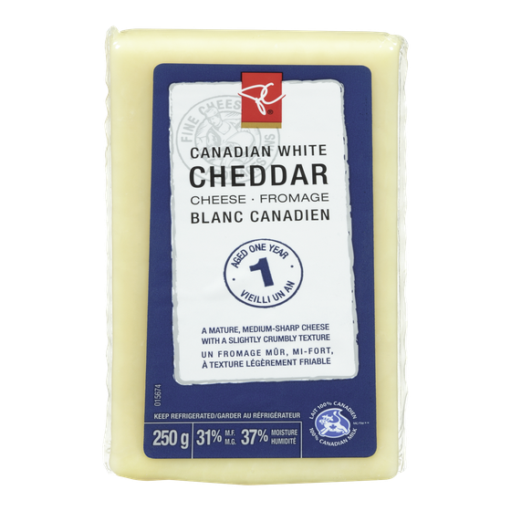 le Choix du Président Fromage Cheddar Canadien Vieilli 1 An 250 g, 4,00 $/100g