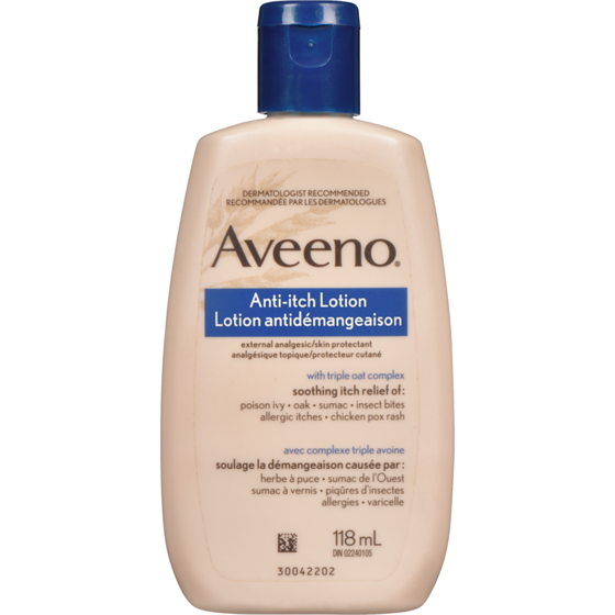 Aveeno lotion anti-démangeaison 118 ml, 12,28 $/100ml