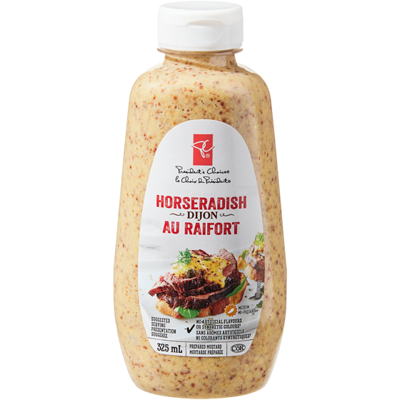 PC Horseradish Dijon Mustard PC.ca