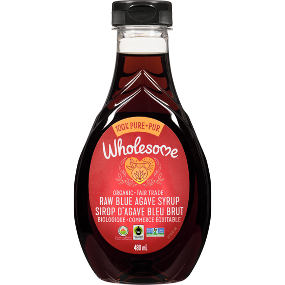 Wholesome Sweeteners Whole Organic Raw Blue Agave Syrup 480 ml, $2.71/100ml