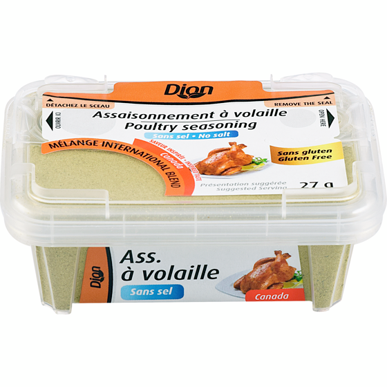Dion Assaisonnement pour volaille 27 g, 12,19 $/100g