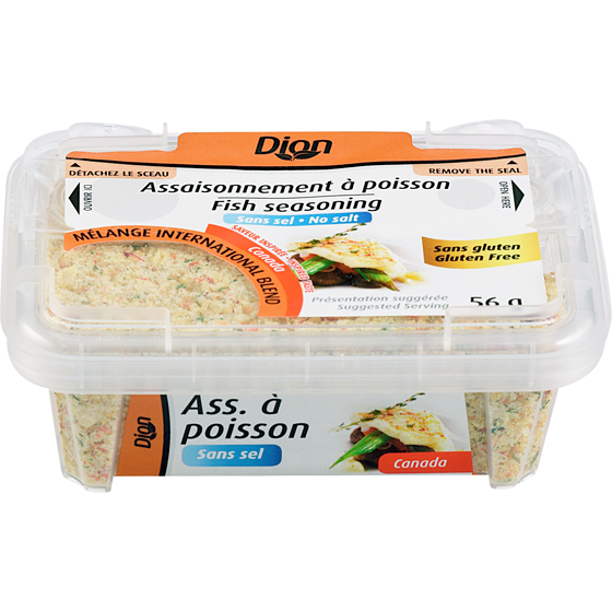 Dion Épices à poisson, sans sel 56 g, 8,02 $/100g