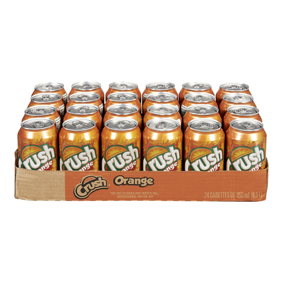 Crush Orange Tray 24x355.0 ml, 0,18 $/100ml