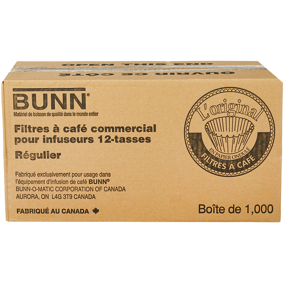 Bunn Filtres à café C10 1 ea, 10,99 $/1ch