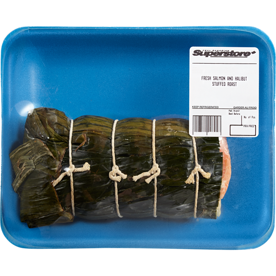 null Salmon & Halibut Roast $55.09/1kg $25.00/1lb