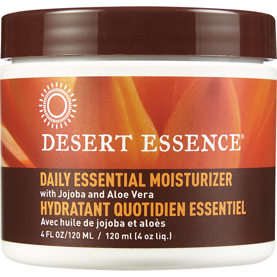 Desert Essence Hydratant essentiel quotidien peau normale 120 ml, 6,24 $/100ml