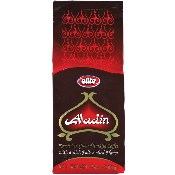 Elite Café turc Aladin torréfié et moulu casher 200 g, 4,50 $/100g