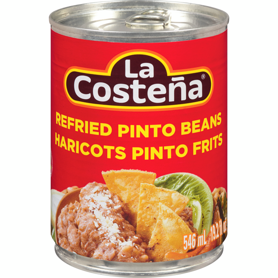 La Costena Refried Pinto Beans 546 ml, $0.73/100ml