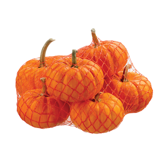 null Citrouilles miniatures, paquet de 6 1 ea, 0,34 $/100g