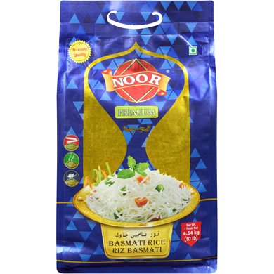 Gelda Noor Basmati Rice 4.54 kg, $0.25/100g