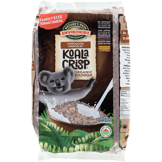 Nature’s Path Céréales biologiques Koala Crisp 725 g, 1,45 $/100g