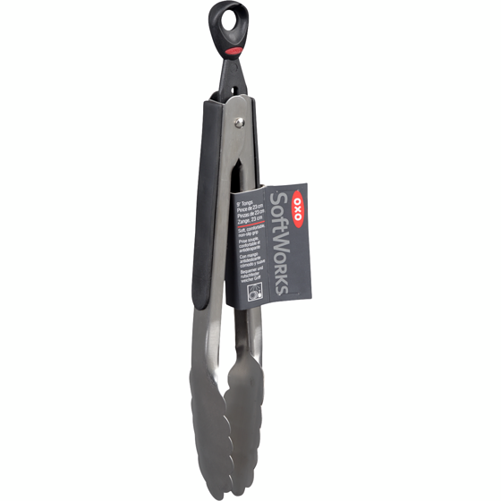 Oxo SoftWorks 9-inch Locking Tongs    1 ea, $16.00/1ea