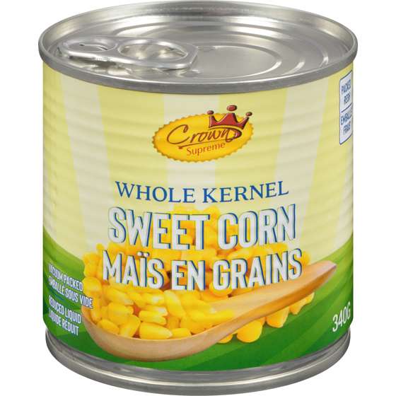 Crown Sweet Whole Kernel Corn 340 g, $0.59/100g