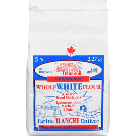 Speerville Flour Mill Whole White Flour Unbleached 2270 g, $0.48/100g