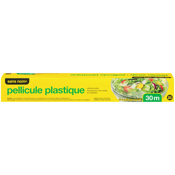 Sans Nom Pellicule plastique, 30m 1 ea