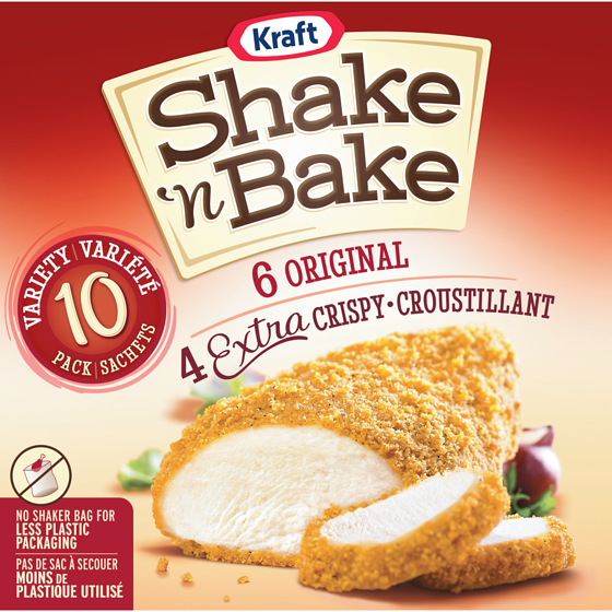 Kraft Coating Mix Variety Pack 730 g, $2.60/100g