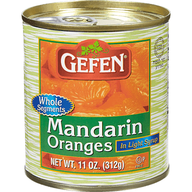 Gefen Mandarin & Orange Segments 312 g, $0.80/100g
